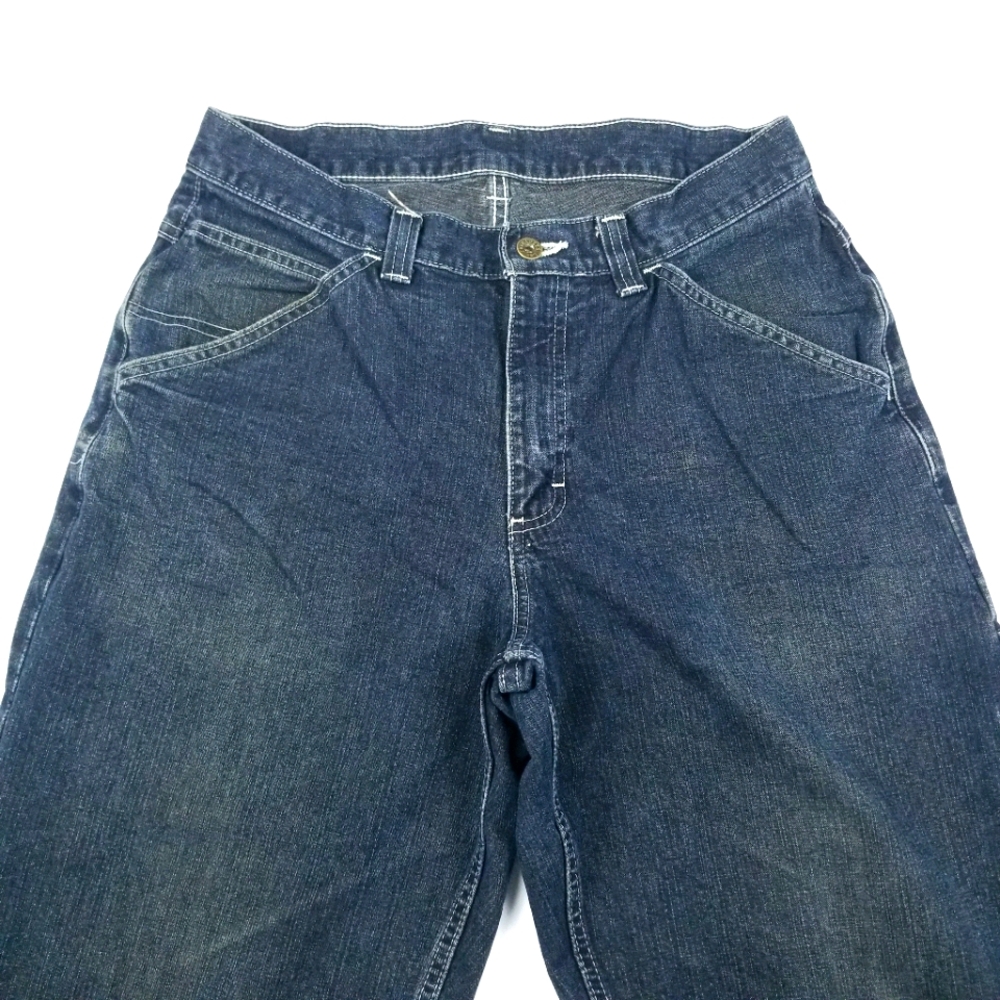 Lee Blue Relaxed Fit Jeans with Natural Fading